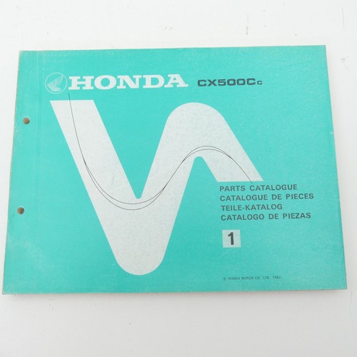 Honda 500 catalogo - cx,