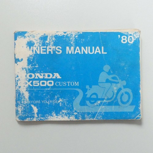 Honda 500 custom manuale - 500,