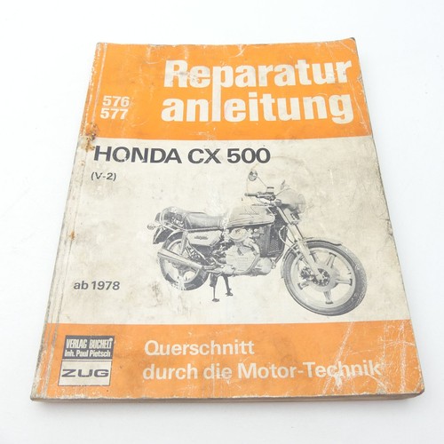 Honda 500 manuale - cx, officina